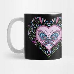 Beautiful Butterfly Art Mug